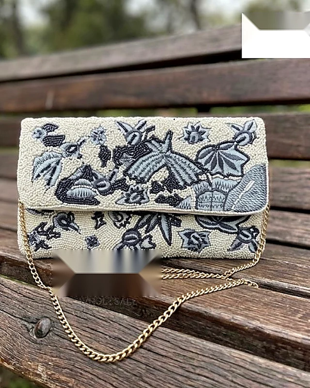 Delft Garden Chain Clutch
