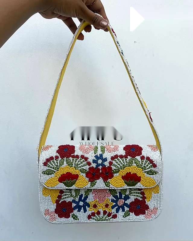 Folk Flower Shoulder Bag