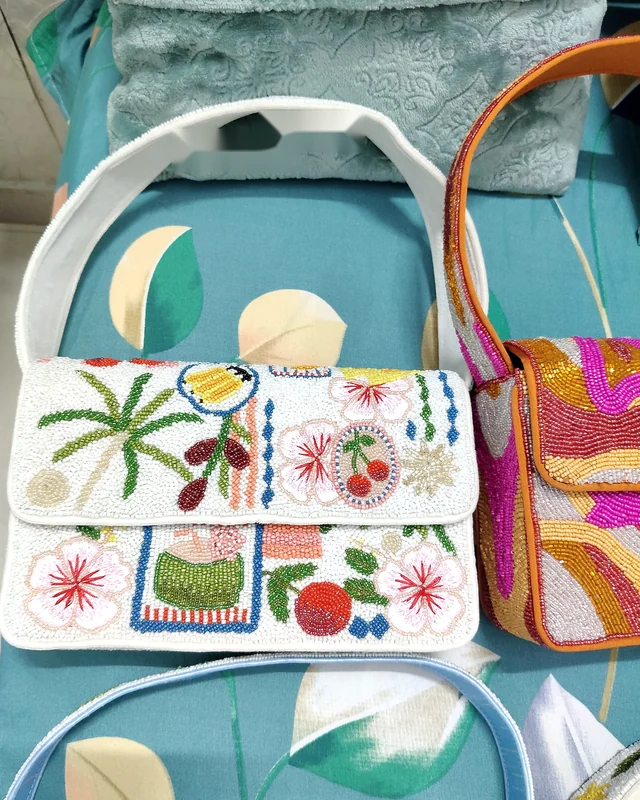 Riviera Postcard Shoulder Bag